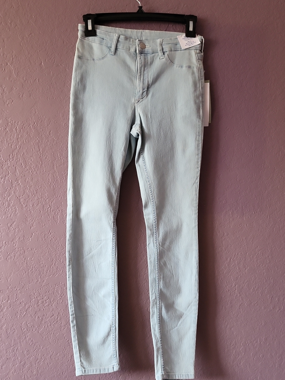 H&M Pale Blue Skinny Jeans